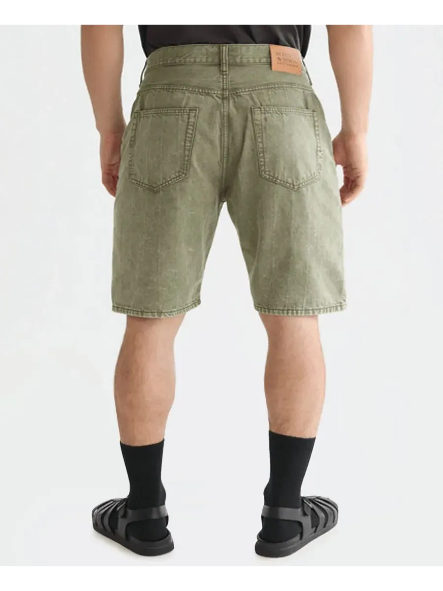 Мужские джинсовые шорты 11 дюймов SCOTCH & SODA — изображение 4 из 6, зеленый