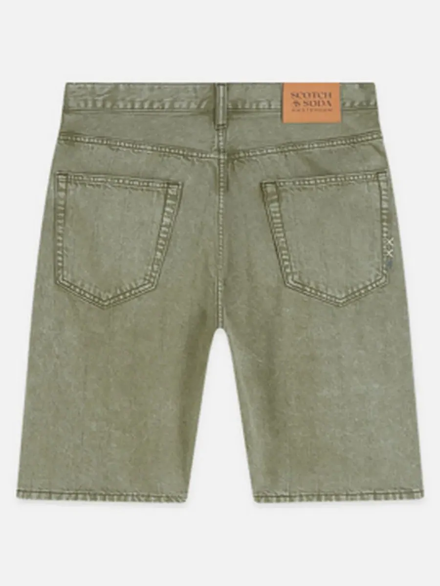 Мужские джинсовые шорты 11 дюймов SCOTCH & SODA — изображение 6 из 6, зеленый