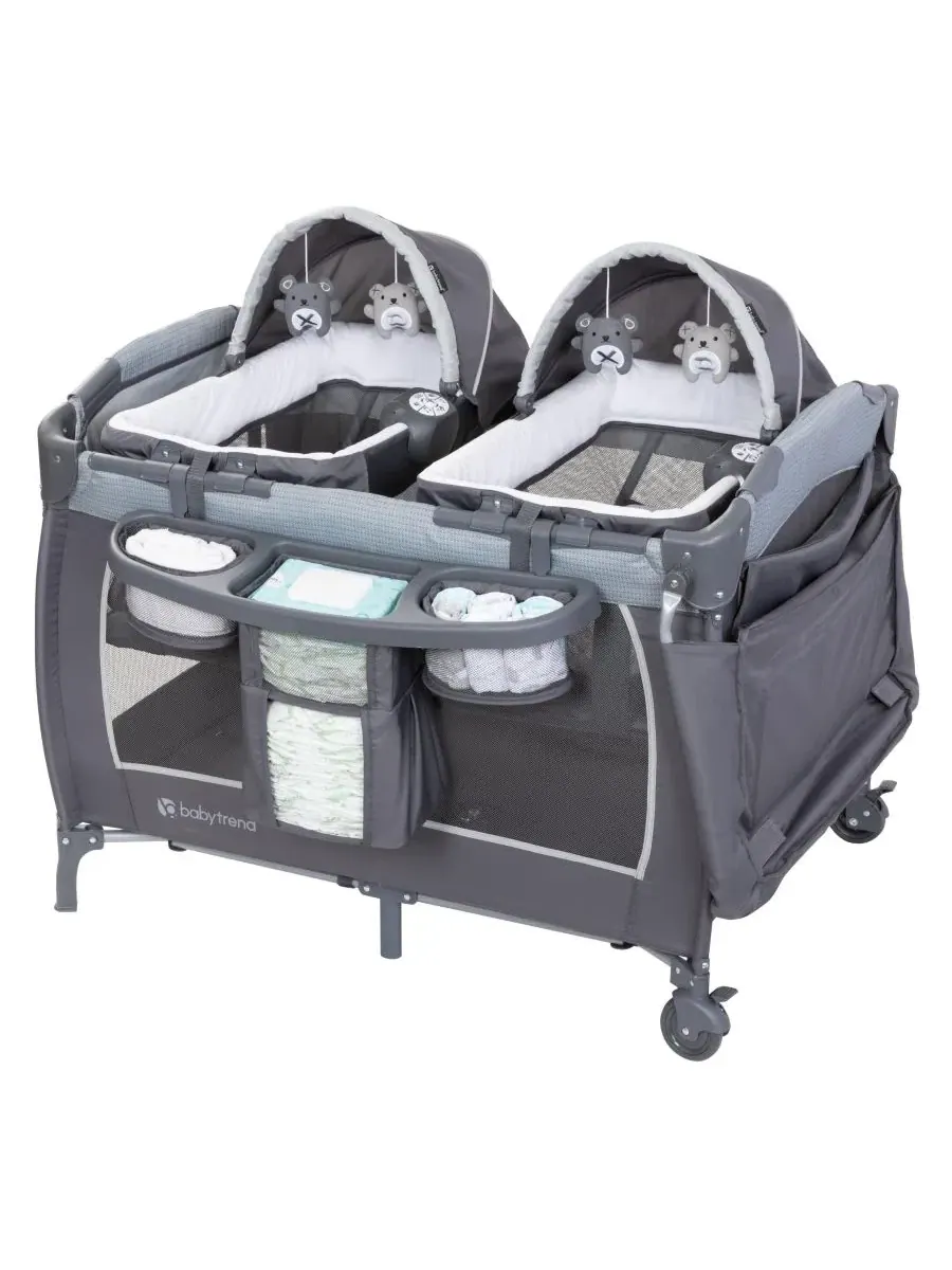 Детский спальный мешок Baby Lil Snooze Deluxe III для близнецов - Уютный серый Baby Trend — серый
