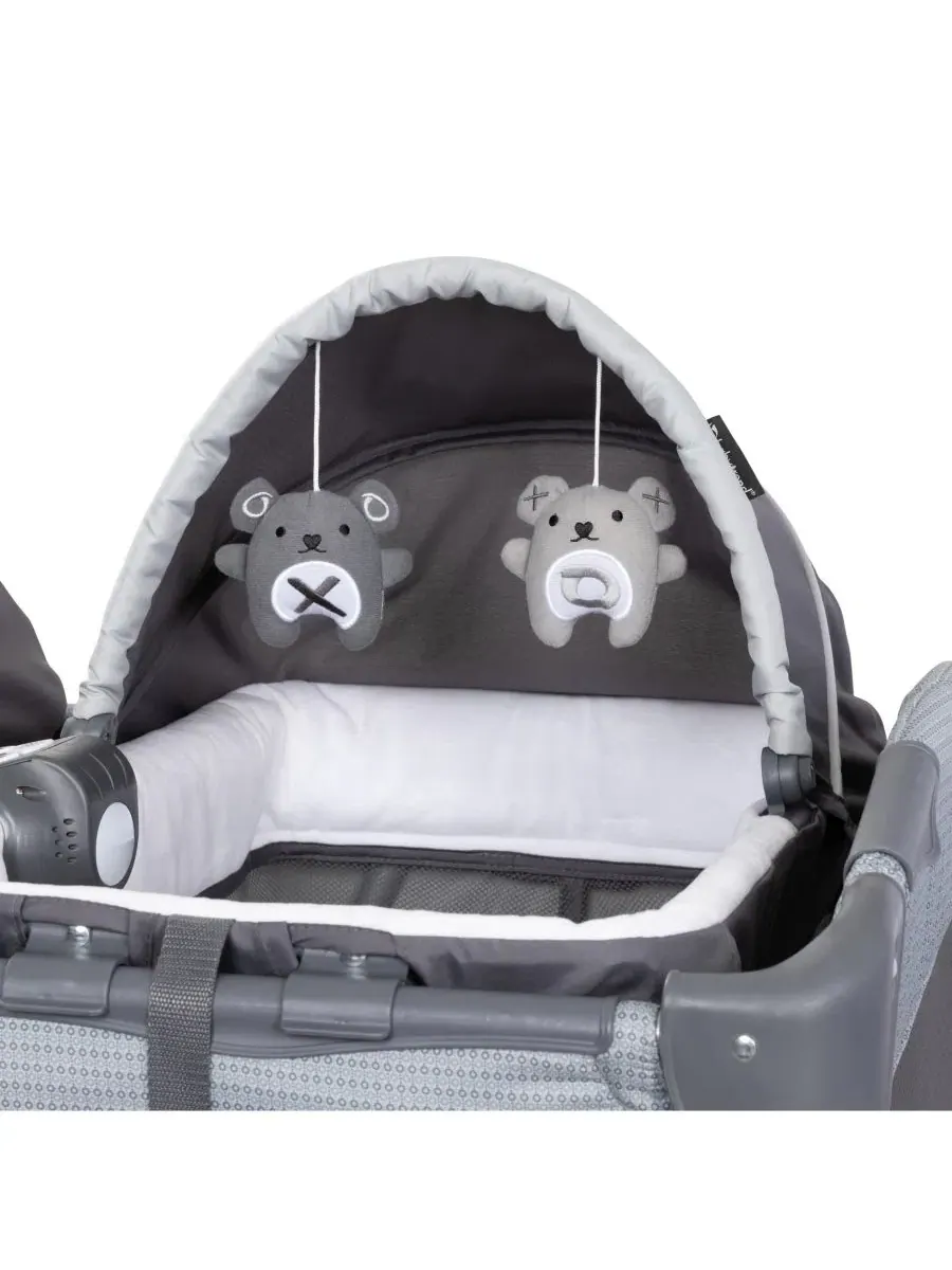 Детский спальный мешок Baby Lil Snooze Deluxe III для близнецов - Уютный серый Baby Trend — изображение 4 из 6