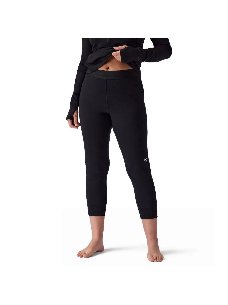 Женские укороченные брюки-комбинезон Cedars RWS Merino Mid-Wt Baselayer 3/4 Bottom Midweight Long