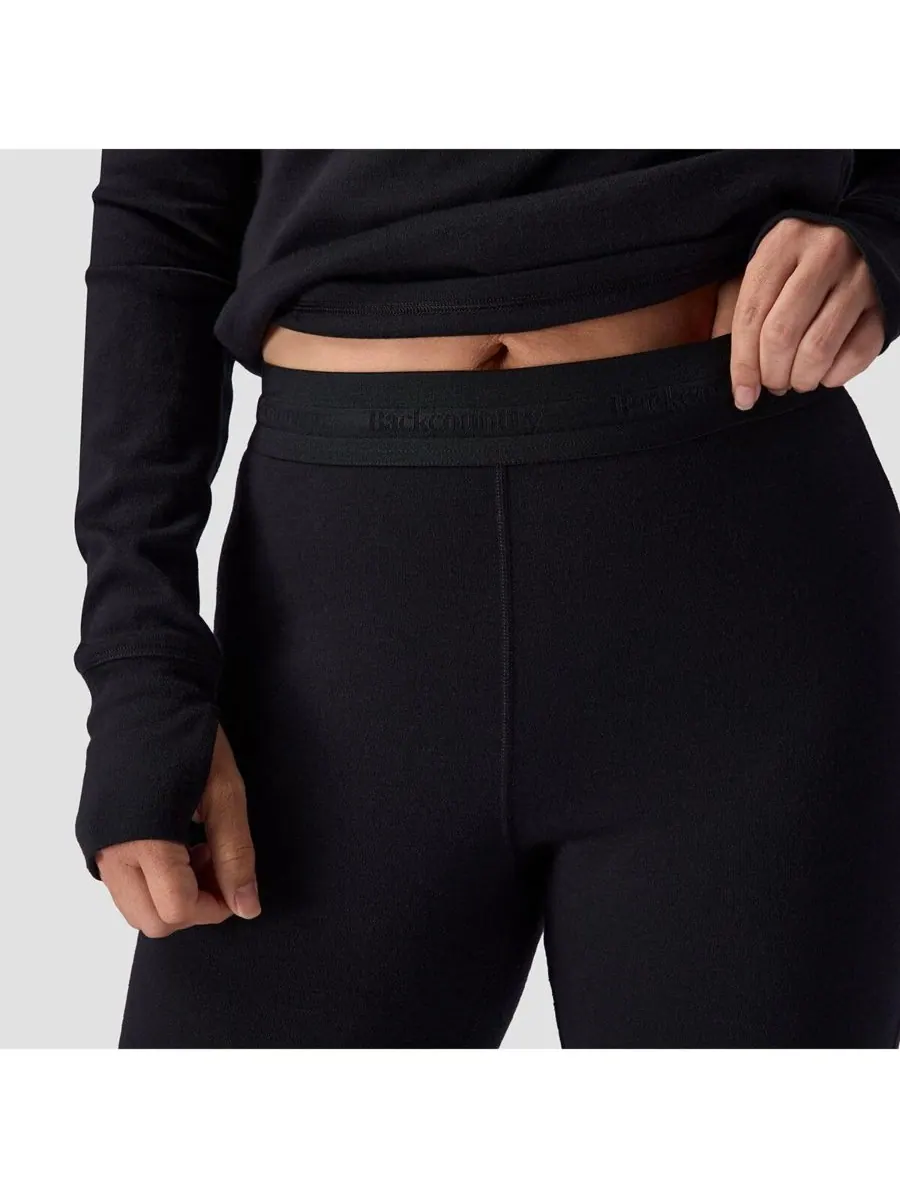 Женские укороченные брюки-комбинезон Cedars RWS Merino Mid-Wt Baselayer 3/4 Bottom Midweight Long — изображение 4 из 7