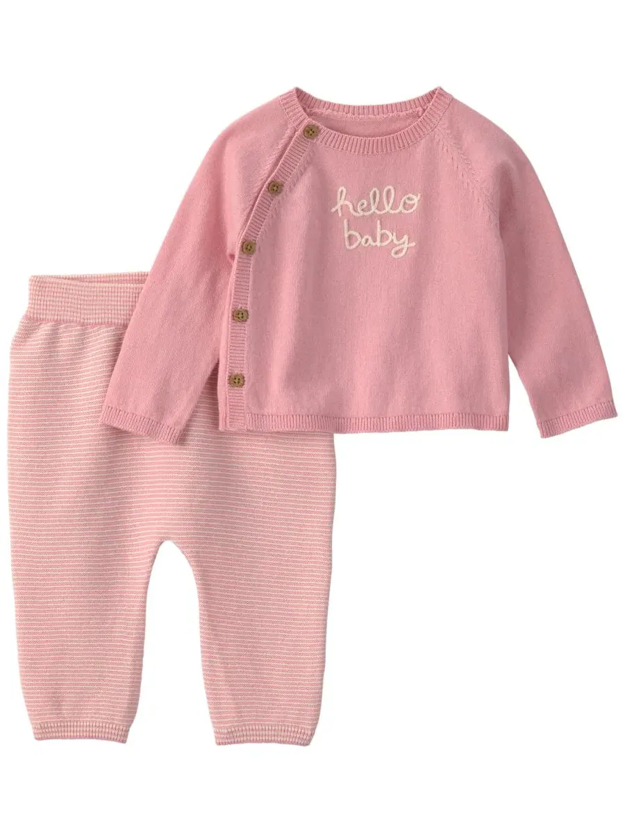 Комплект из лонгслива и брюк Hello Baby Carter's