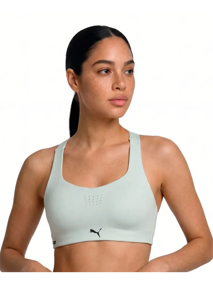 Женский спортивный бюстгальтер с регулируемыми бретелями Puma, Crme De Mint