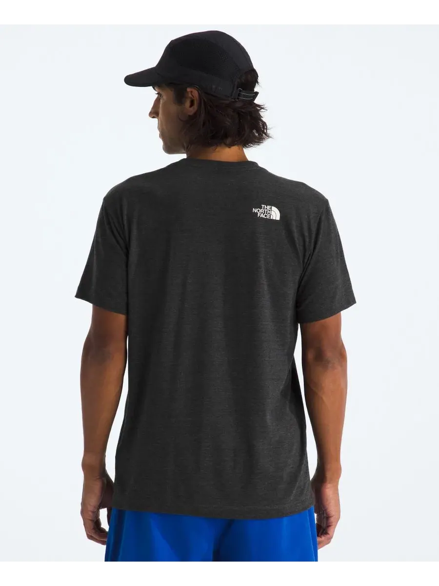 Футболка с коротким рукавом Tri-Blend Mountain Days The North Face — изображение 3 из 3, темный серый белый