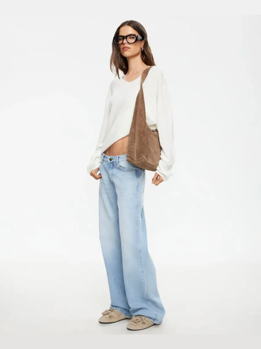 Женский трикотажный топ-накидка Olsen Pull-On Knit Top Lioness — изображение 13 из 15, коричневый