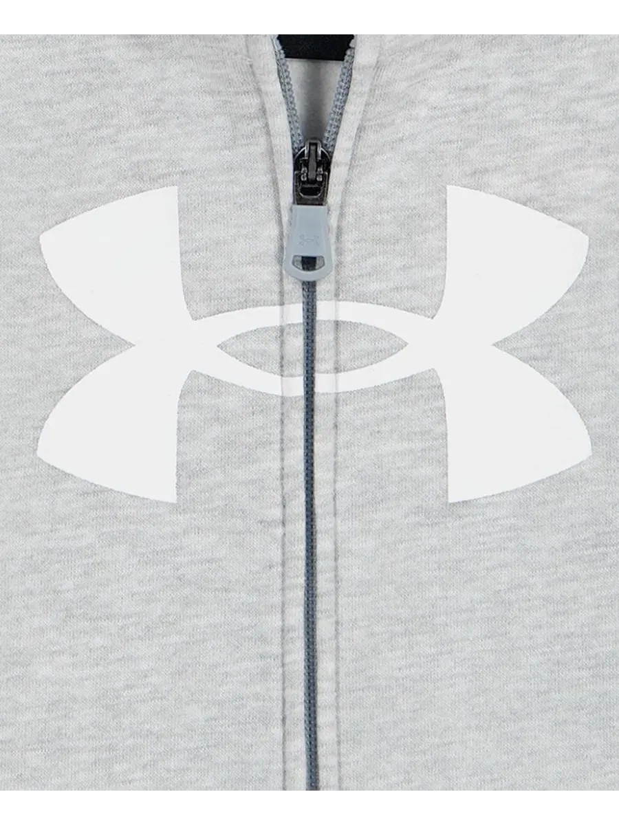 Комплект из 3 предметов: худи, футболка и джоггеры Under Armour — изображение 4 из 6, серый/синий