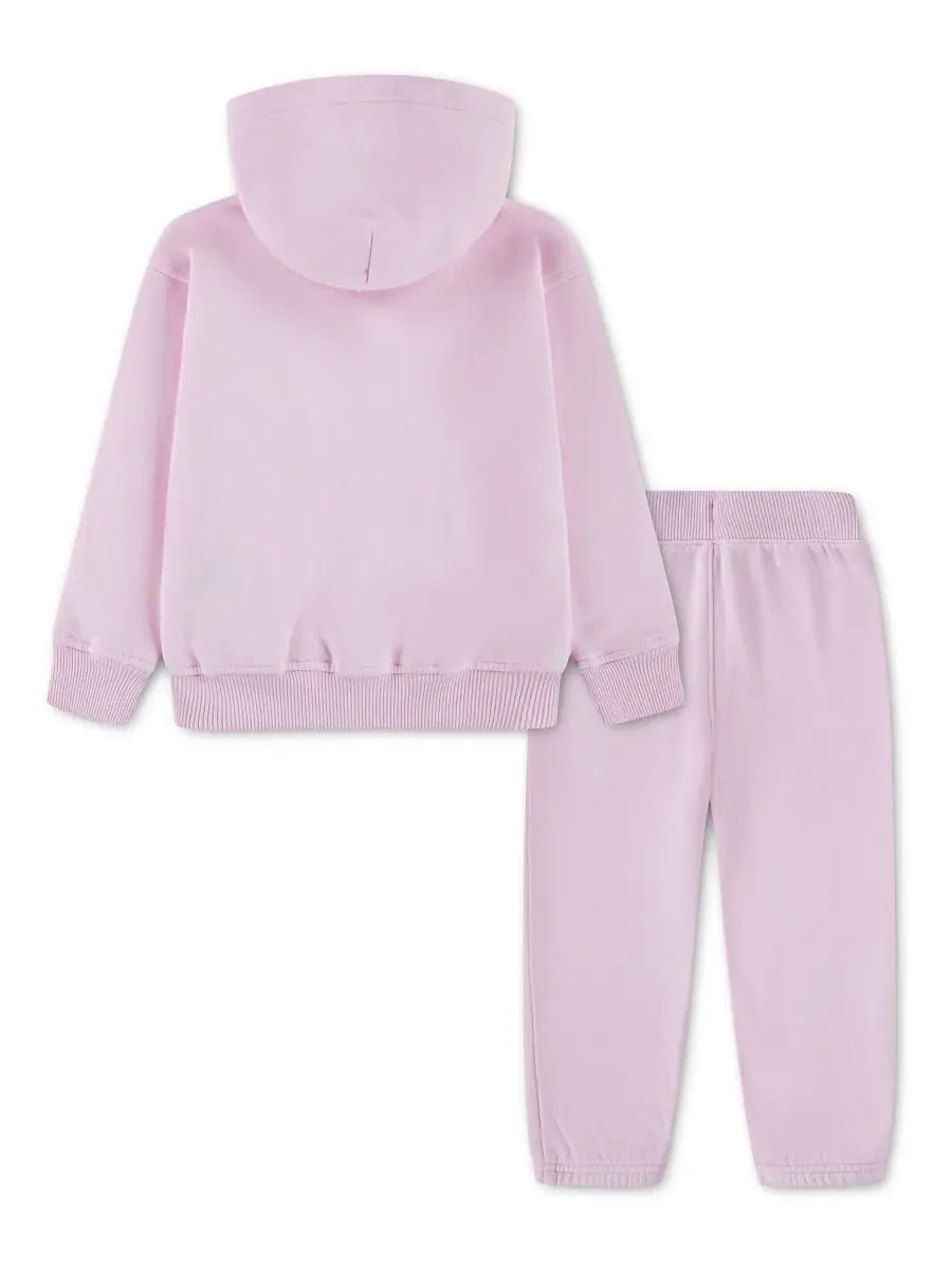 Комплект из худи и брюк для малышей, с длинным рукавом, Muscle Moose abercrombie kids — изображение 2 из 3, розовый