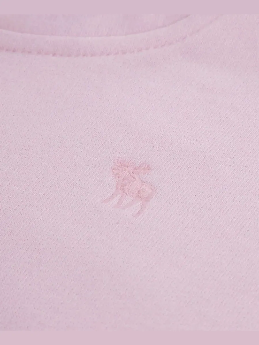 Комплект из худи и брюк для малышей, с длинным рукавом, Muscle Moose abercrombie kids — изображение 3 из 3, розовый