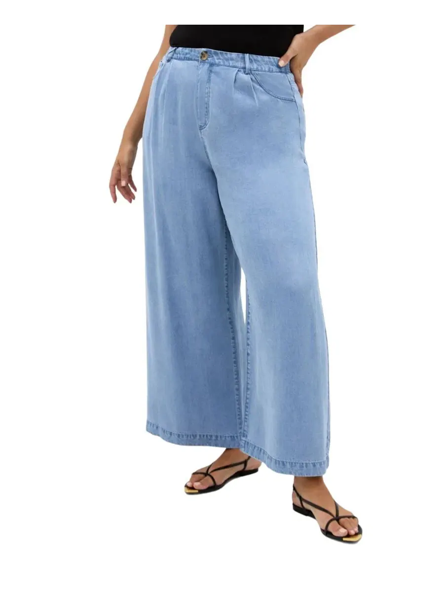 Джинсовые широкие брюки Evani Soft Denim Wide Leg Pant, City Chic