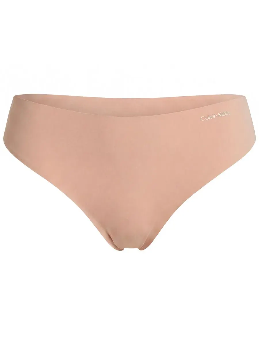 Трусы-слипы без швов из микрофибры с эластаном, модель Invisibles Seamless Microfiber Stretch Thong — изображение 3 из 7
