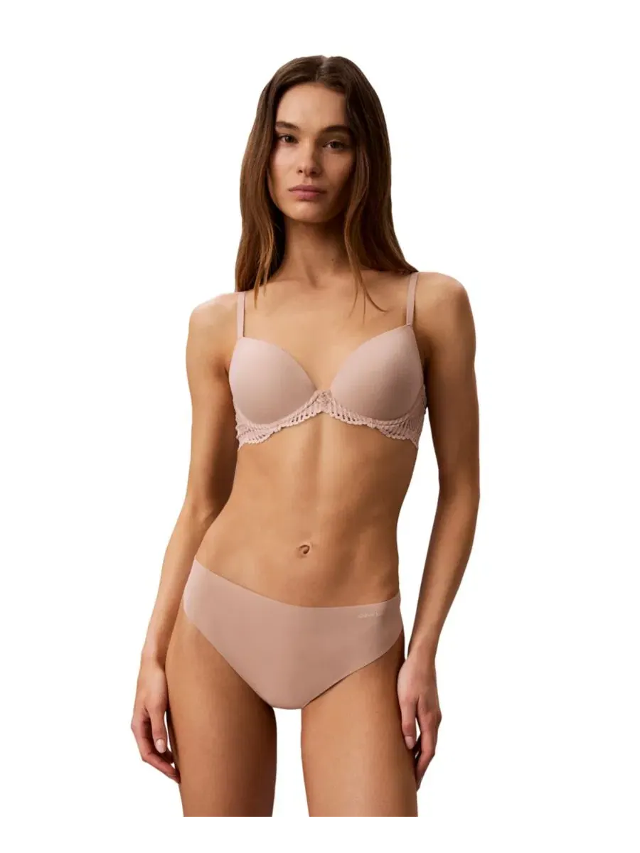 Трусы-слипы без швов из микрофибры с эластаном, модель Invisibles Seamless Microfiber Stretch Thong — изображение 5 из 7