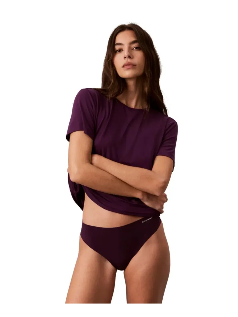 Трусы-слипы Calvin Klein — изображение 4 из 6, темный фиолетовый