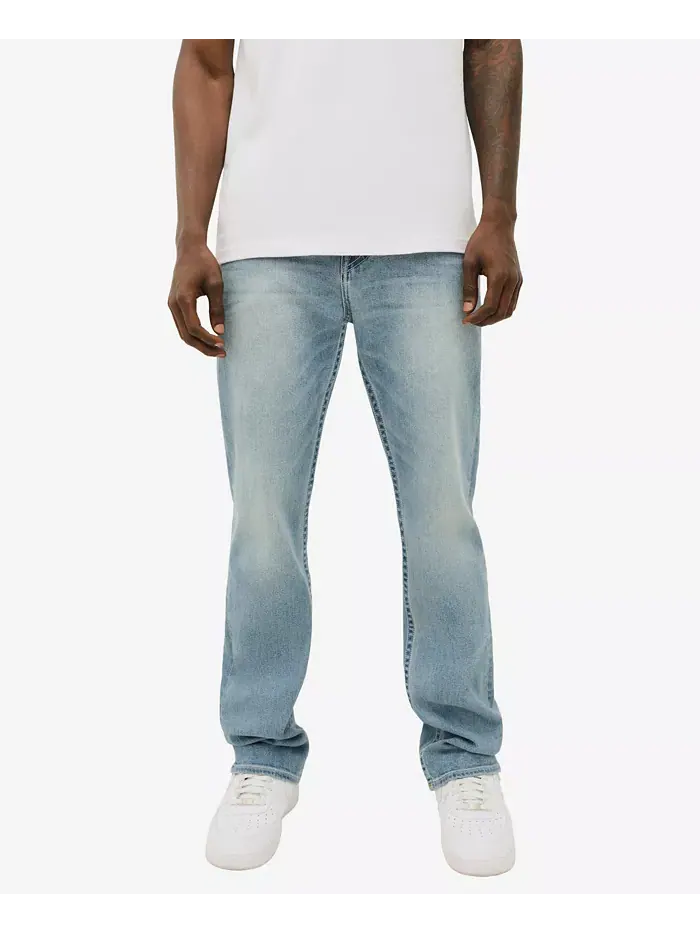 Мужские прямые джинсы Ricky с клапанами на задних карманах True Religion