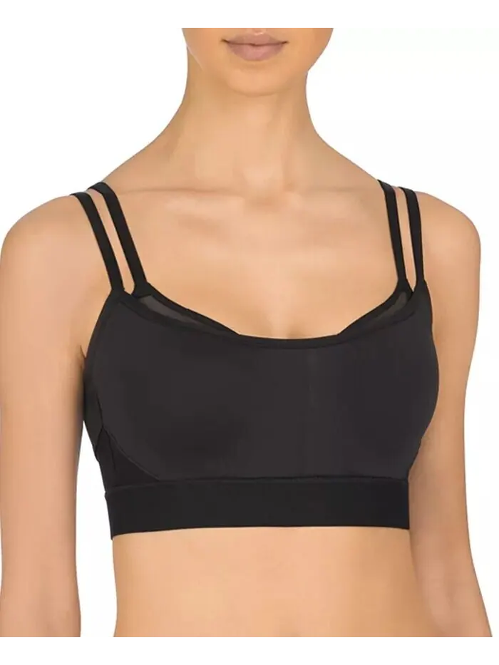 Женский спортивный бюстгальтер Gravity Contour на косточках 752201 Natori — изображение 1 из 2, черный