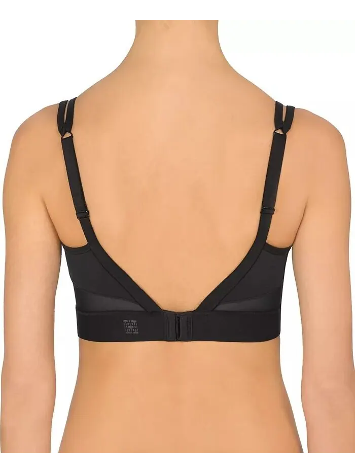 Женский спортивный бюстгальтер Gravity Contour на косточках 752201 Natori — изображение 2 из 2, черный