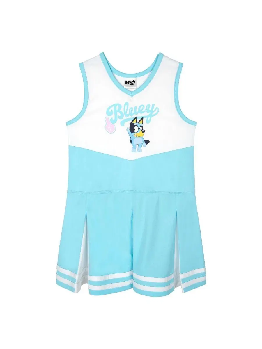 Платье-форма для чирлидинга Bluey Cheer Bluey Bluey Light Blue