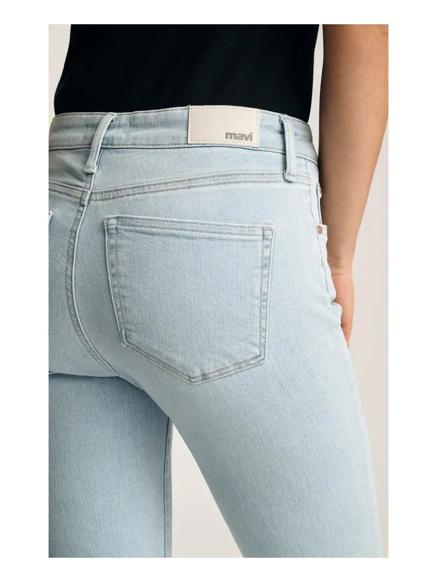 Джинсы-клеш с завышенной талией Molly Mid Rise Bootcut Mavi Jeans — изображение 5 из 6, синий