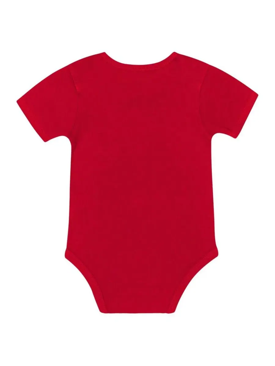 Комплект боди и слюнявчика с шапкой Kansas City Chiefs Dynamic Duo Outerstuff — изображение 4 из 5, красный