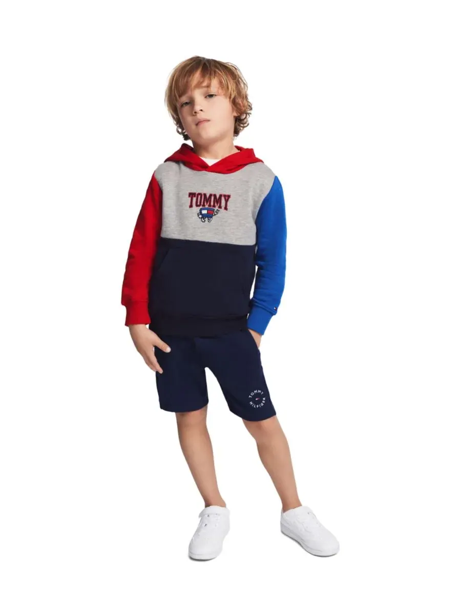 Шорты на завязках Elevated Drawcord Tommy Hilfiger — изображение 2 из 5, темно-синий