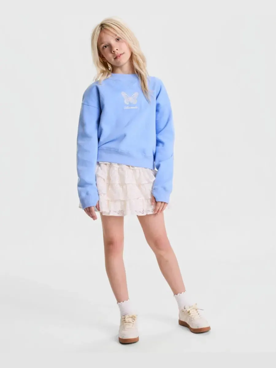 Юбка-шорты с многослойными рюшами abercrombie kids — 2