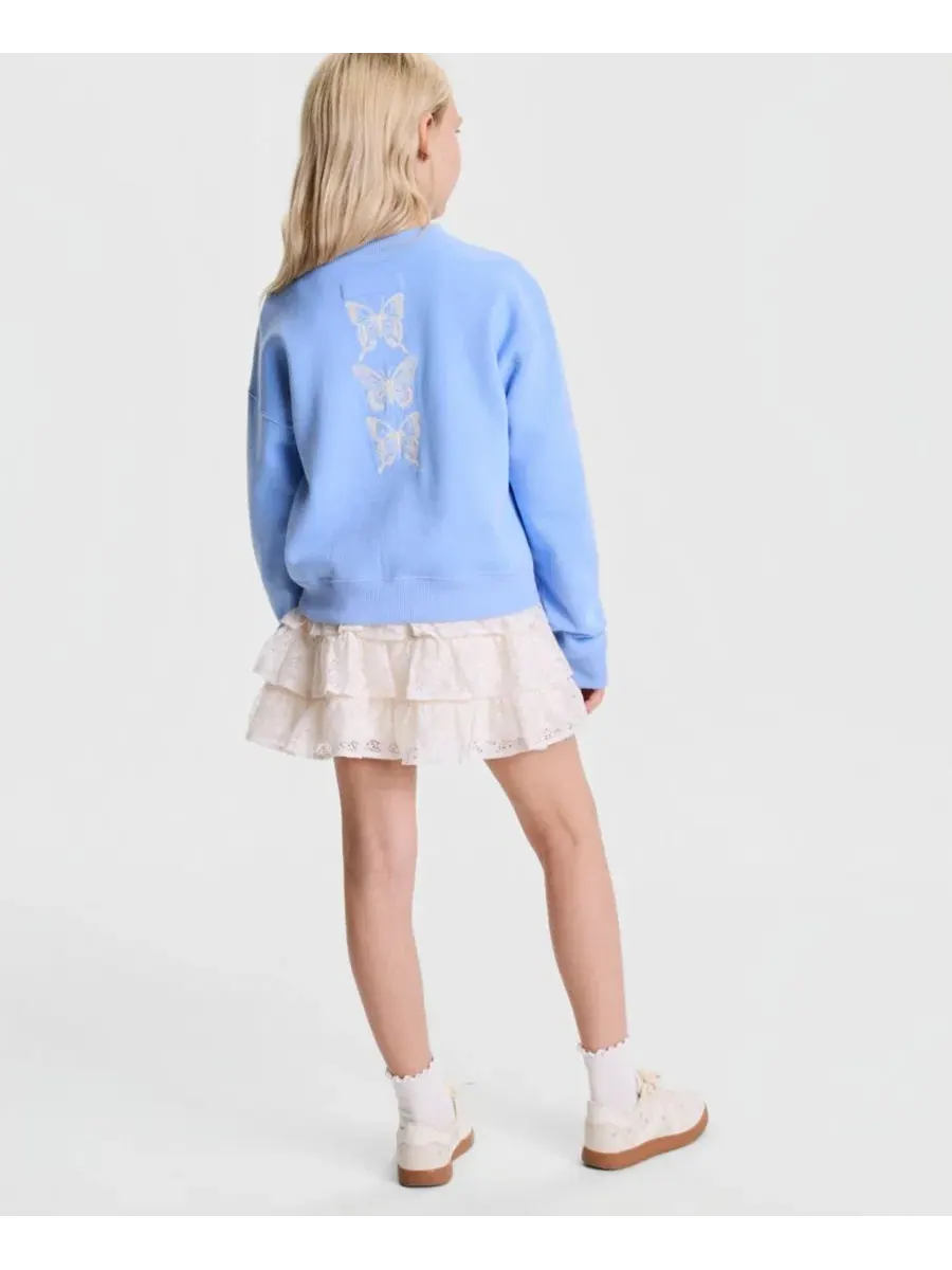 Юбка-шорты с многослойными рюшами abercrombie kids — 3