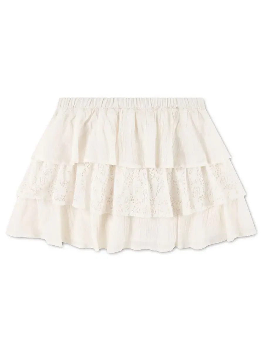 Юбка-шорты с многослойными рюшами abercrombie kids — 6