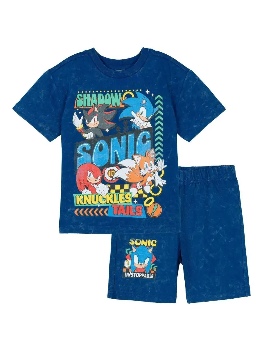 Комплект из футболки и шорт с Соником Sonic The Hedgehog