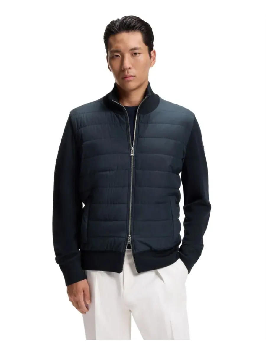Куртка утепленная из шерсти с наполнителем, модель Regular Fit Hugo Boss