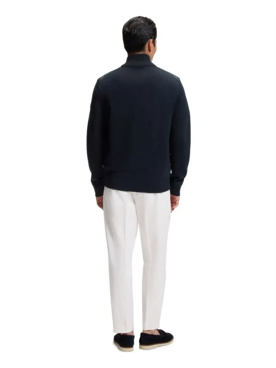Куртка утепленная из шерсти с наполнителем, модель Regular Fit Hugo Boss — изображение 3 из 5, синий