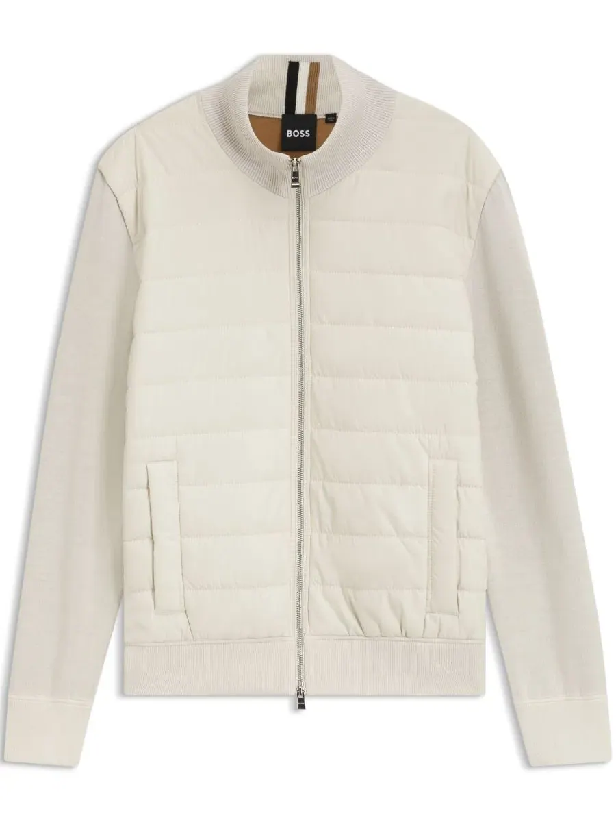 Куртка мужская с утеплителем, модель Regular Fit Hugo Boss — изображение 2 из 5, белый