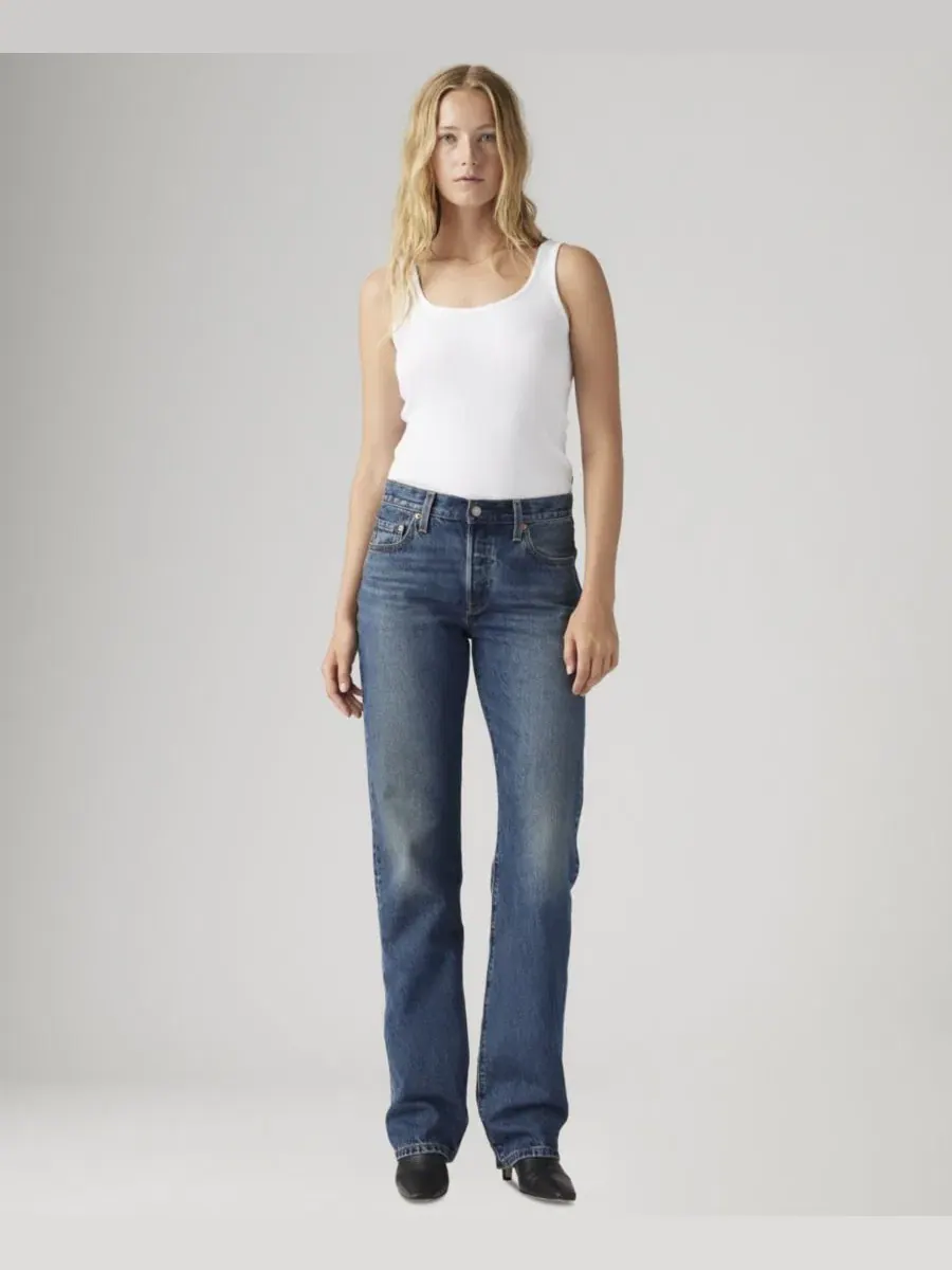 Джинсы прямого кроя Levi's — изображение 1 из 5, полный всплеск света