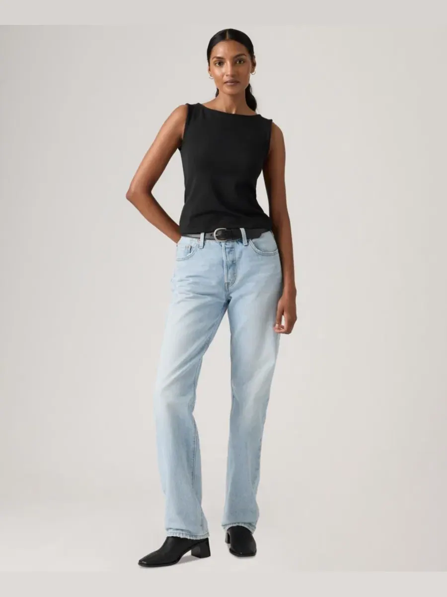 Джинсы женские прямого кроя с заниженной талией Levi's, Office Refresh — изображение 2 из 6