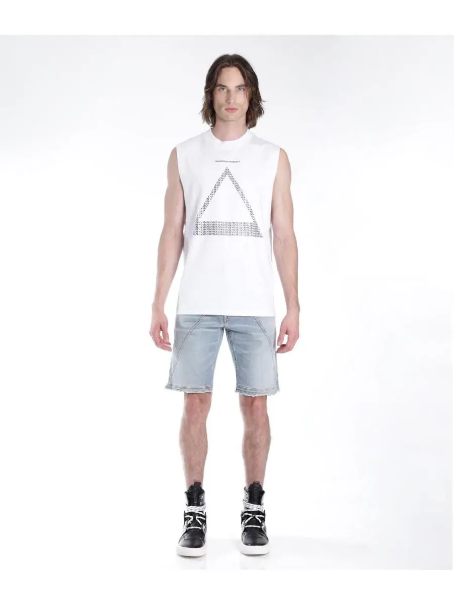 Мужские шорты Mero Slim Short Hvman Chosen To Prevail X Cult — изображение 2 из 3, желтый