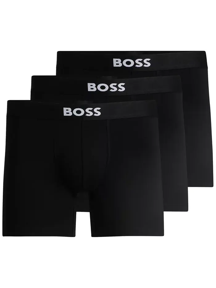 Мужские боксеры с логотипом Icon, 3 шт Hugo Boss