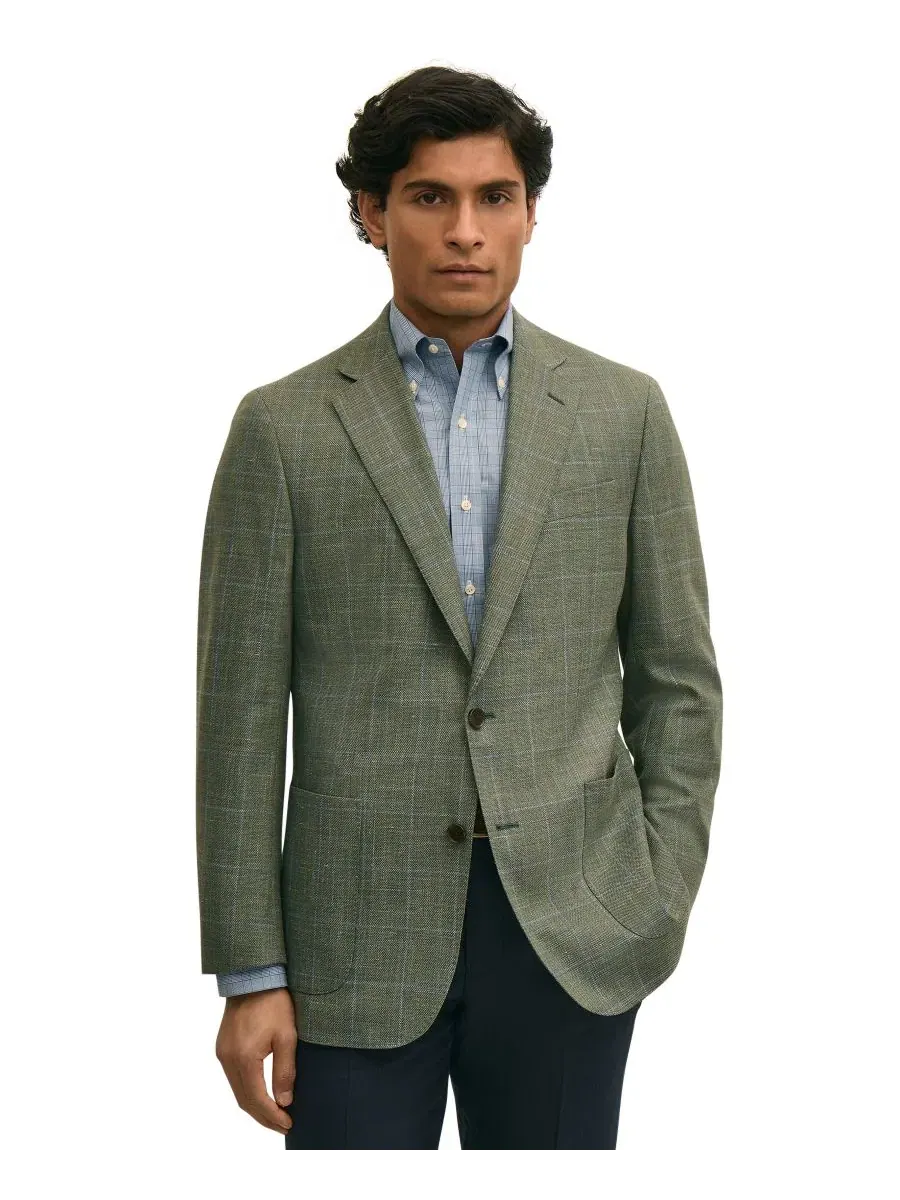 Пиджак классический с лацканами Brooks Brothers