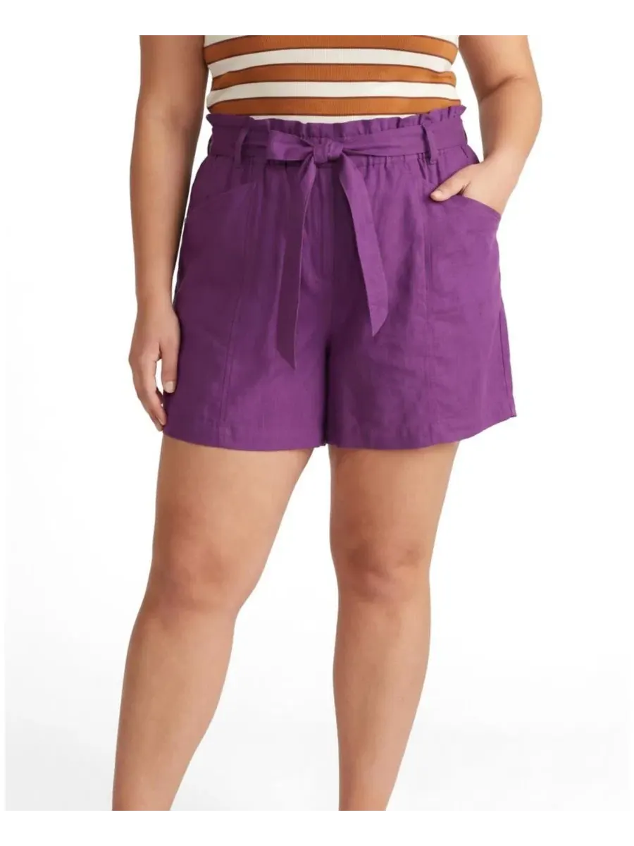 Шорты с защипом Harbor Stretch Linen Universal Standard
