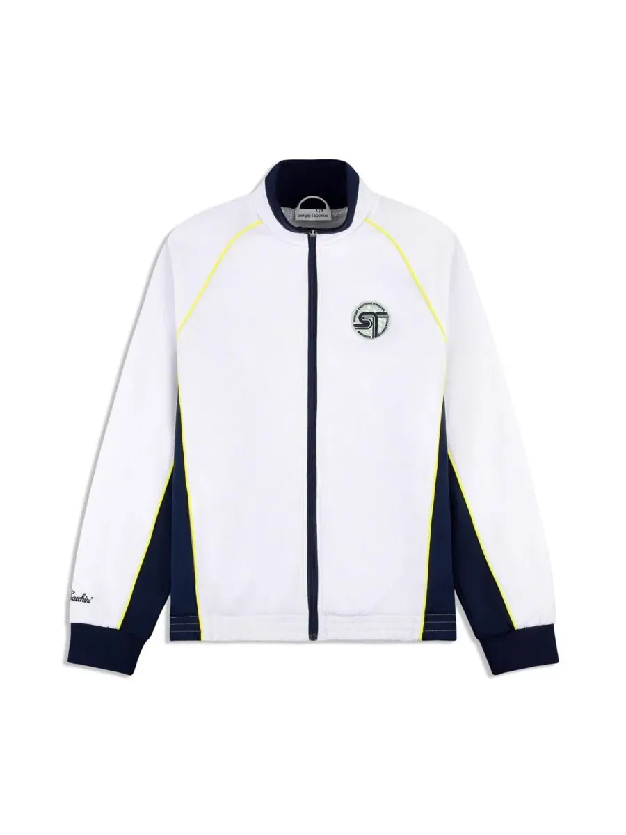Куртка-бомбер с контрастной отделкой Corsa Track Sergio Tacchini — изображение 5 из 5, белый