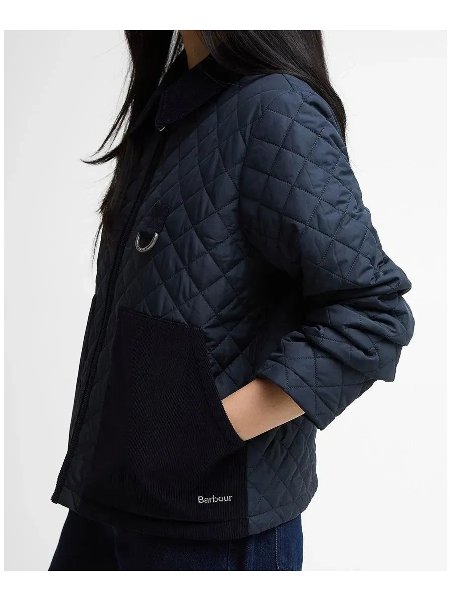 Куртка Aylesby Quilted Jacket Barbour — изображение 3 из 5, темный темно-синий