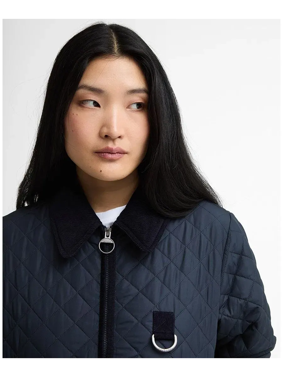 Куртка Aylesby Quilted Jacket Barbour — изображение 4 из 5, темный темно-синий
