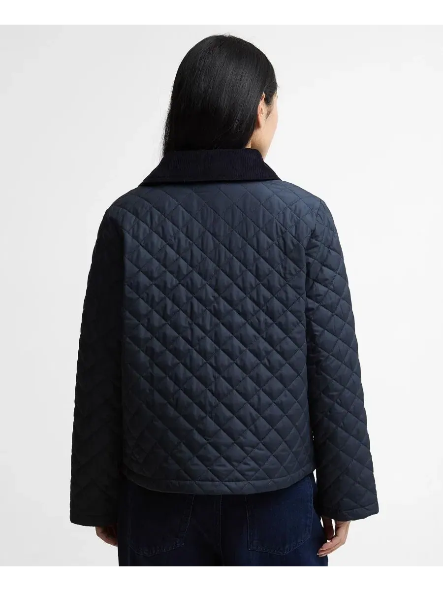 Куртка Aylesby Quilted Jacket Barbour — изображение 5 из 5, темный темно-синий