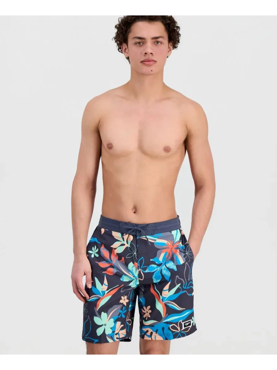 Мужские шорты для плавания Bondi Boardshorts длиной 9 дюймов Speedo — серый