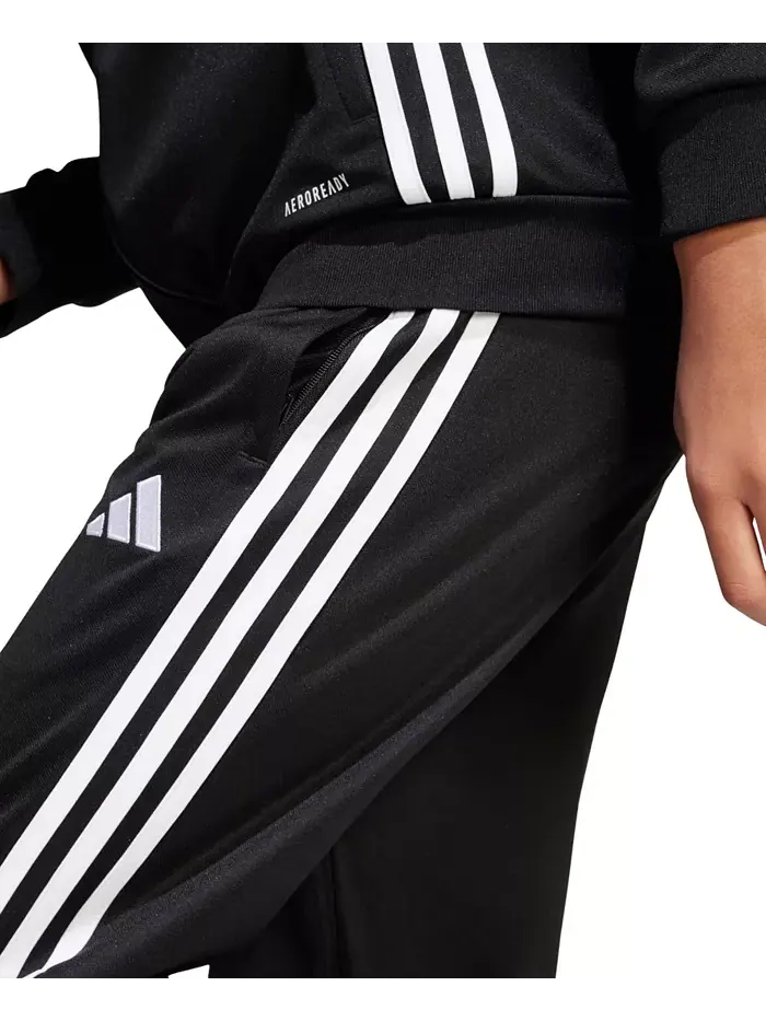 Брюки для тренировок Tiro 25 Essentials для мальчиков старшего возраста adidas — изображение 6 из 6, черный белый
