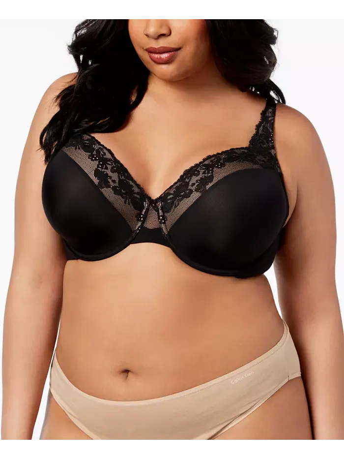 Бюстгальтер Cloud 9 UW Contour с кружевным вырезом GF7961A Olga — изображение 1 из 1, черный