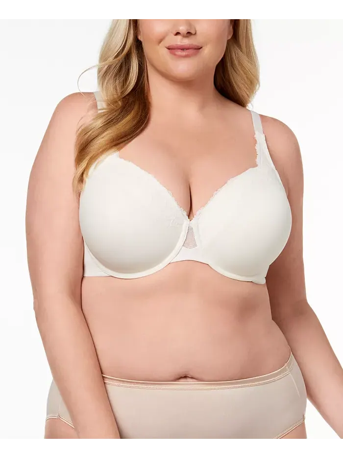 Бюстгальтер Cloud 9 UW Contour с кружевным вырезом GF7961A Olga — белый