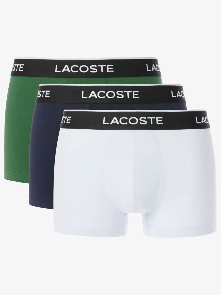 Мужские плавки Lacoste, комплект из 3 штук, стандартный крой