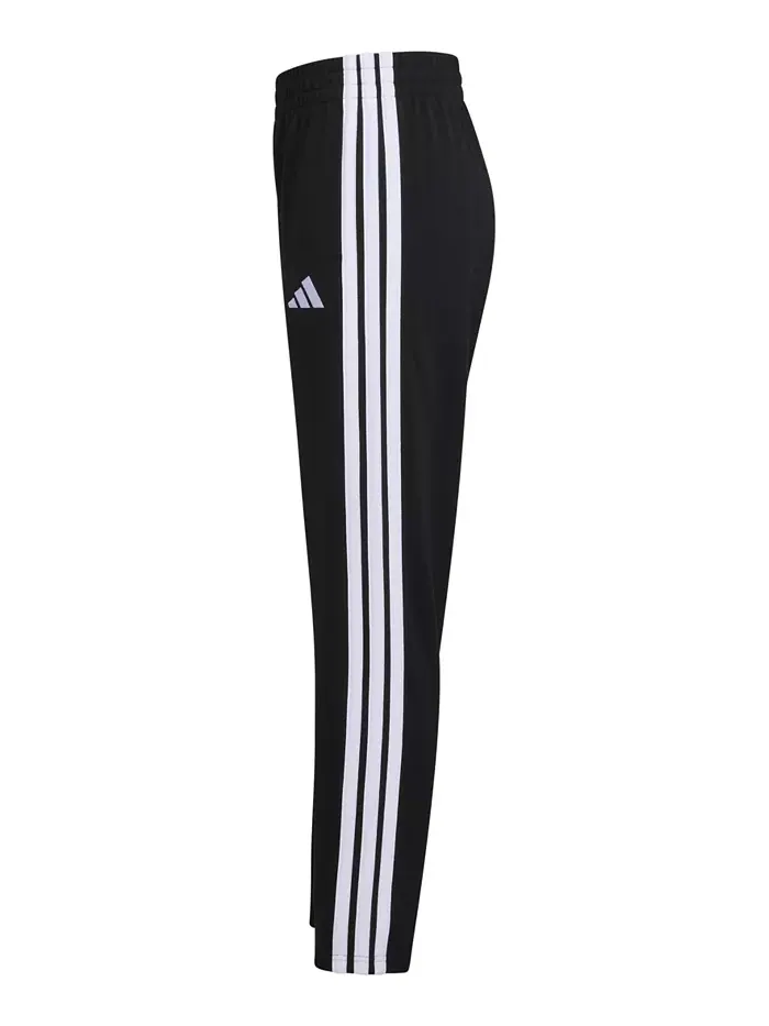 Брюки с эластичным поясом и зауженные для старших мальчиков Adidas — изображение 7 из 9, черный