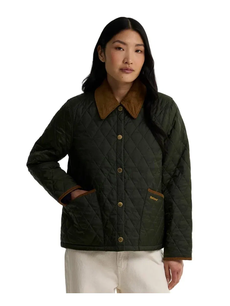 Укороченный стеганый жакет Liddesdale Barbour