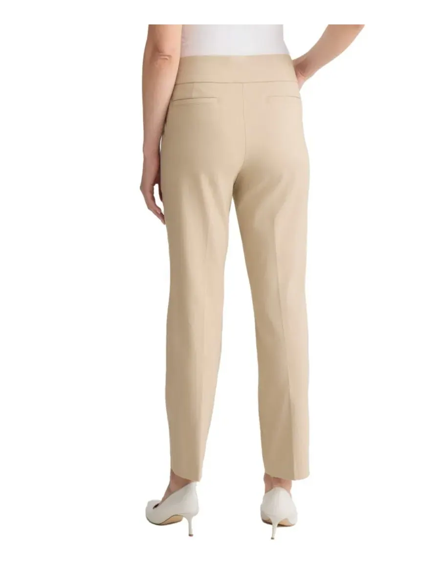 Брюки прямого кроя с заниженной талией, модель Ankle Pant Jones New York — изображение 3 из 3, прозрачный