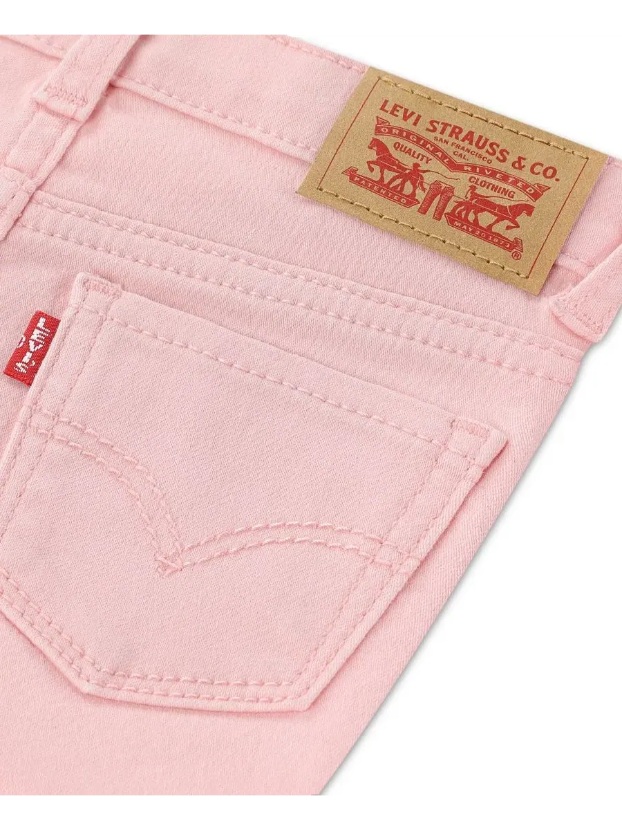 Джинсы с расклешенным кроем Mid-Rise Solid Levi's — изображение 3 из 3, розовый